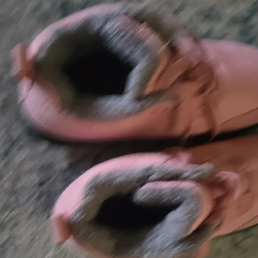 Pink Winter Boots with Rugged Sole and Textured Finish